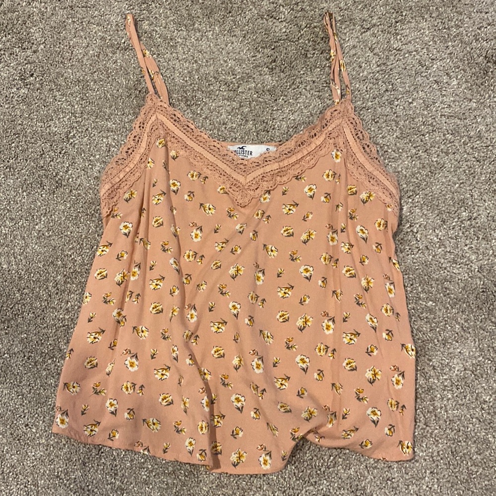 Hollister Flower Tank Top